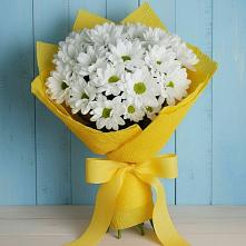 Букет цветов из:  Хризантемы в Поселок Кузяевского фарфорового завода