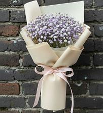 Букет цветов из:  Гипсофила в Поселок Кузяевского фарфорового завода