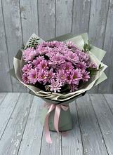 Букет цветов из:  Хризантемы в Поселок Кузяевского фарфорового завода