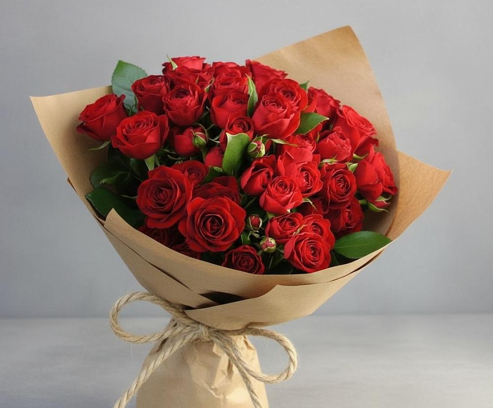 Букет Любовный роман в Поселок Кузяевского фарфорового завода