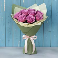 Букет Розы Фёрст Леди в Поселок Кузяевского фарфорового завода