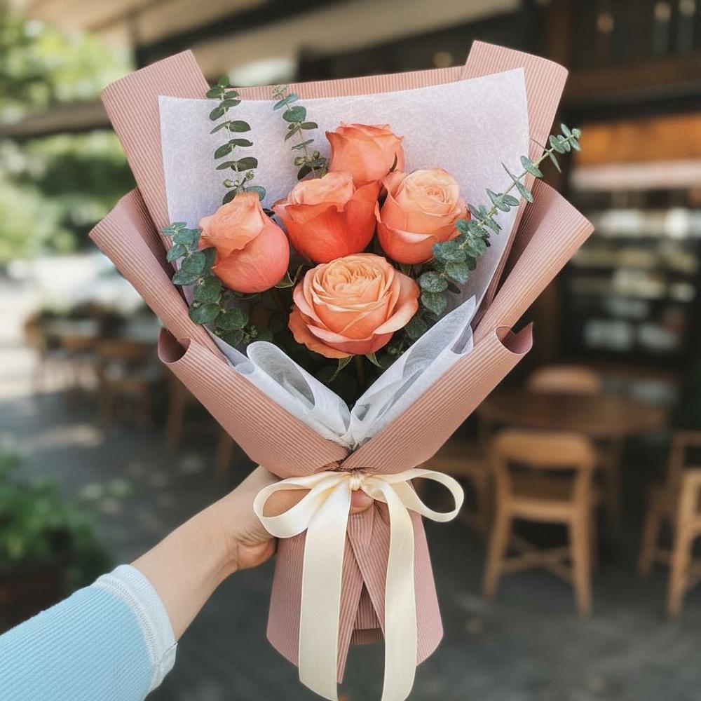 Букет цветов из: Розы в Поселок Кузяевского фарфорового завода