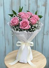 Букет цветов из:  Розы в Поселок Кузяевского фарфорового завода