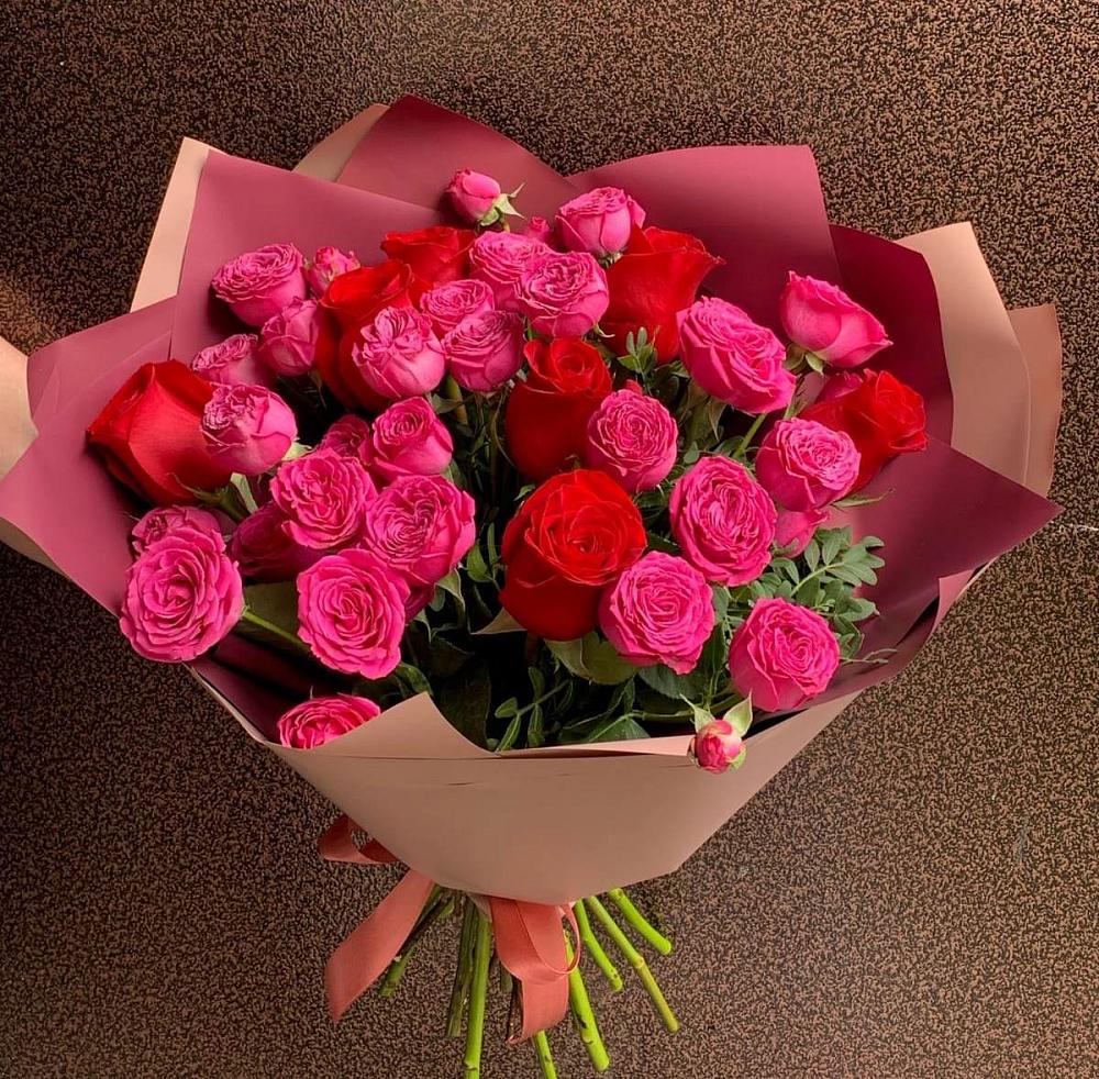 Букет В объятьях нежности в Поселок Кузяевского фарфорового завода