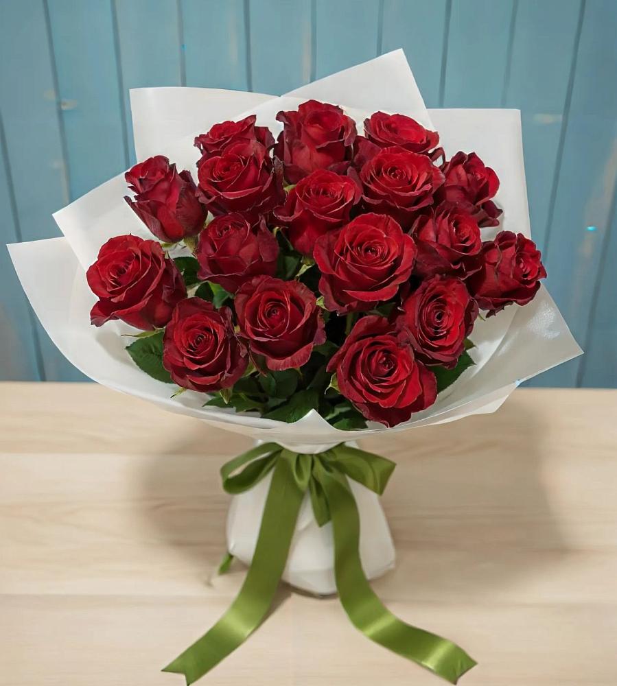 Букет Красные розы в Поселок Кузяевского фарфорового завода