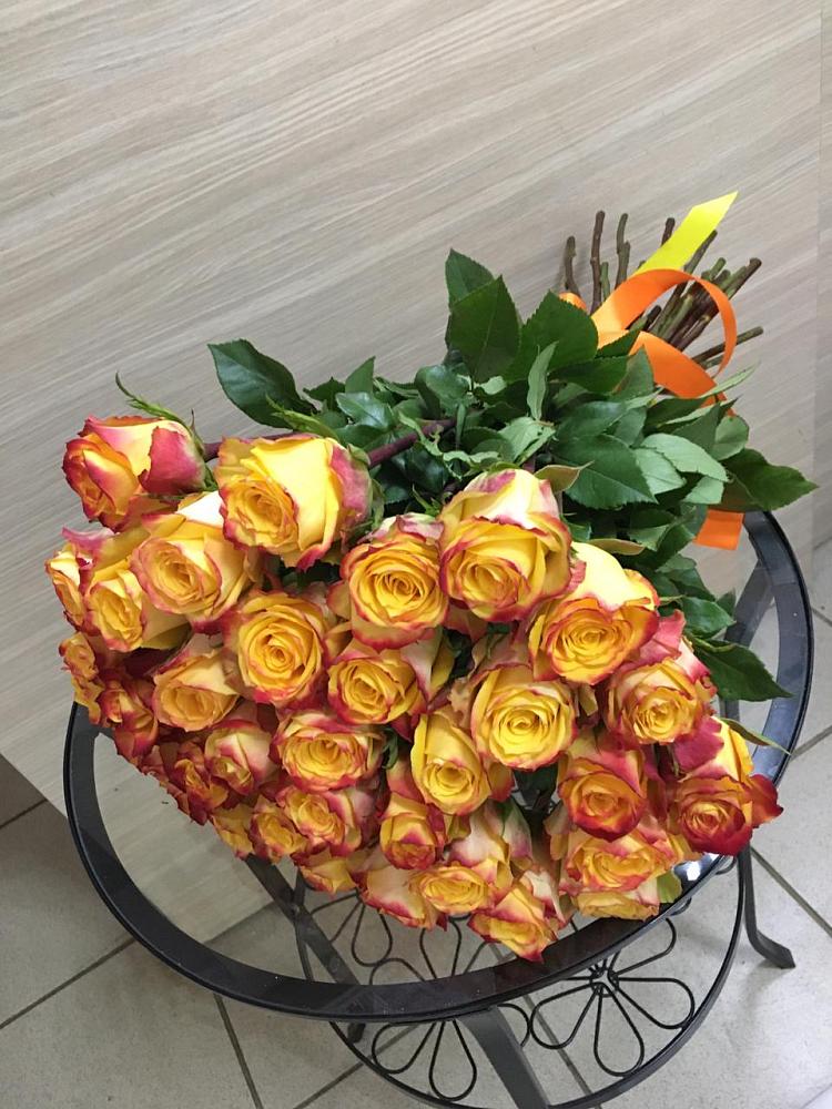 Букет Желтые розы в Поселок Кузяевского фарфорового завода