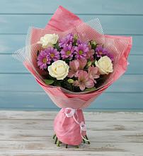 Букет цветов из:  Герберы в Поселок Кузяевского фарфорового завода