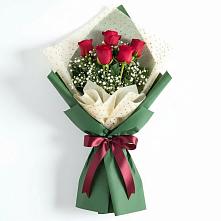 Букет цветов из:  Розы в Поселок Кузяевского фарфорового завода