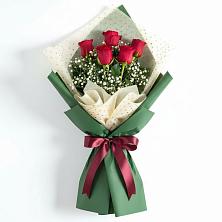 Букет цветов из:  Розы в Поселок Кузяевского фарфорового завода