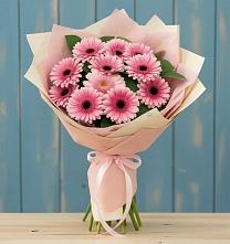 Букет цветов из:  Герберы в Поселок Кузяевского фарфорового завода