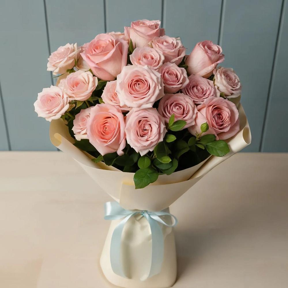 Букет Розовый шарм в Поселок Кузяевского фарфорового завода