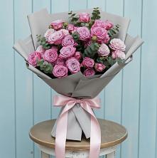 Букет цветов из:  Розы в Поселок Кузяевского фарфорового завода